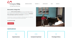 Desktop Screenshot of integra-vita.com